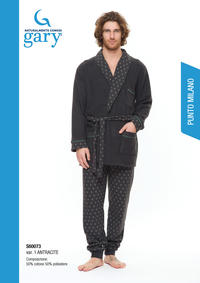 MEN'S SMOKING JACKET S/L S60073 Tellini S.r.l. Wholesale Clothing